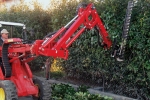 2 side reach arm hedgecutter